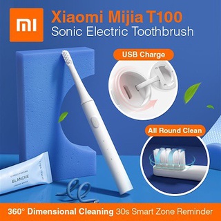Xiaomi Mijia Sonic แปรงสีฟันไฟฟ้า แปรงสีฟันอัลตราโซนิก แบบอัตโนมัติ ของแท้ ชาร์จด้วย USB กันน้ำ