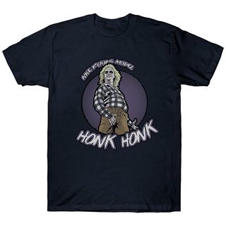 เสื้อยืดลําลอง ผ้าฝ้าย พิมพ์ลาย Beetlejuice Honk Funny Slogan Cult Film Movie 1980S สไตล์คลาสสิก สําหรับผู้ชาย