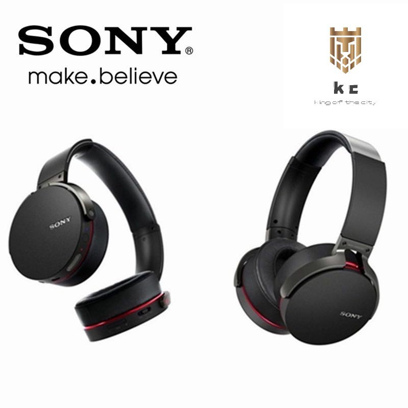 ภาพหน้าปกสินค้าSony mdrxb 950 BT / B Extra Bass หูฟังบลูทูธ จากร้าน ninimoblie บน Shopee