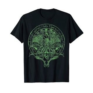 【hot sale】เสื้อยืด พิมพ์ลาย The Idol Cthulhu Green Variant