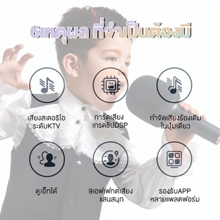 ภาพขนาดย่อของภาพหน้าปกสินค้าXiaomi Mi Mijia K Karaoke Wireless microphone Bluetooth ไมค์บลูทูธ ไมค์โครโฟน ไมค์คาราโอเกะ ไมโครโฟนคาราโอเกะอัจฉริยะ มีเอฟเฟกต์เสียง 9 แบบ มีชิป DPS ในตัว จากร้าน youpin_thailand_store บน Shopee