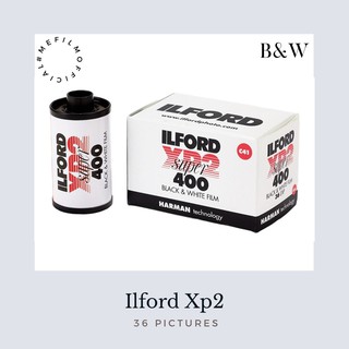 ภาพหน้าปกสินค้าพร้อมส่ง ฟิล์มขาวดำ ilford XP2 S 400 ฟิล์มใหม่ 36รูป หมดอายุ 03/2025 *1ม้วน ฟิล์มถ่ายรูป ฟิล์ม ซึ่งคุณอาจชอบราคาและรีวิวของสินค้านี้