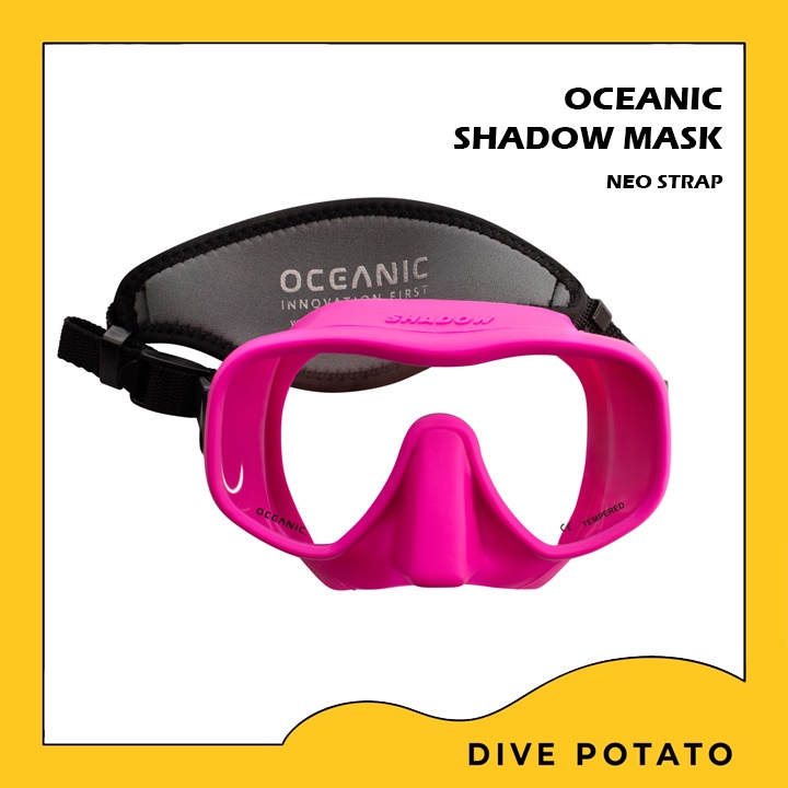 oceanic-shadow-mask-neo-strap-หน้ากากดำน้ำเลนส์เดียวจากแบรนด์-oceanic