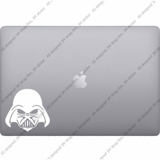 darth vader face 2 สติ๊กเกอร์ 3M ลอกออกไม่มีคราบกาว  Removable 3M notebook labtop sticker, สติ๊กเกอร์ตกแต่ง โน๊ตบุ๊ค