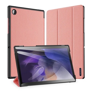 Dux Ducis DOMO Tablet Casing Samsung Galaxy Tab A8 2021 PU Leather Flip Cover Smart Case Wake Up / Sleep