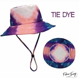 Fabric Things หมวกบัคเก็ต Tie Dye