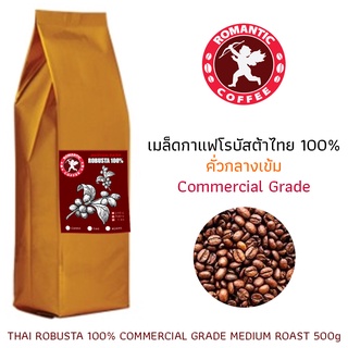 ภาพหน้าปกสินค้าเมล็ดกาแฟโรบัสต้าไทยคั่วกลางเข้ม 500กรัม THAI ROBUSTA MEDIUM DARK 500g ที่เกี่ยวข้อง