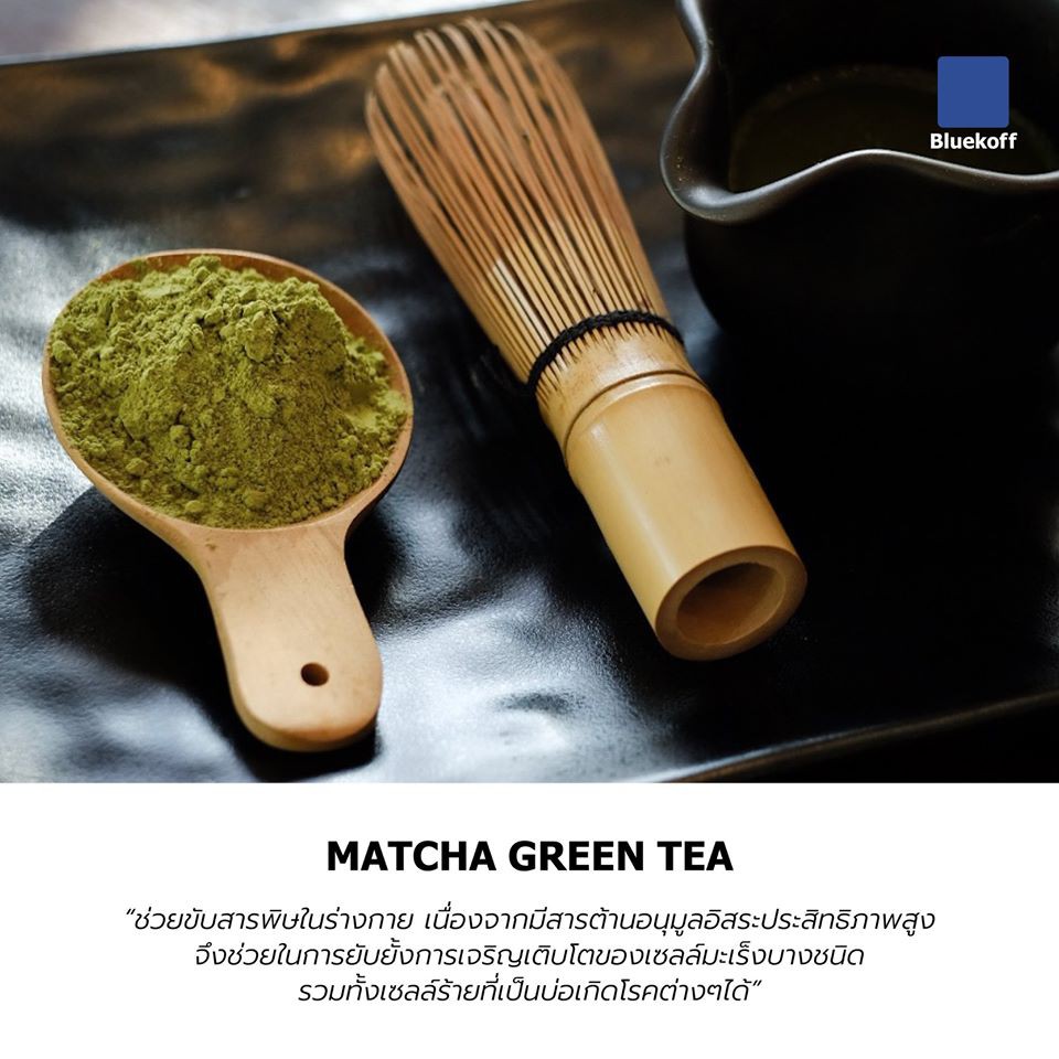 ภาพหน้าปกสินค้าBluekoff ผงชาเขียวมัทฉะ เข้มข้น 100% Matcha Greentea Premium สูตร 2 (1ถุง บรรจุ 200 กรัม) จากร้าน bluekoff บน Shopee