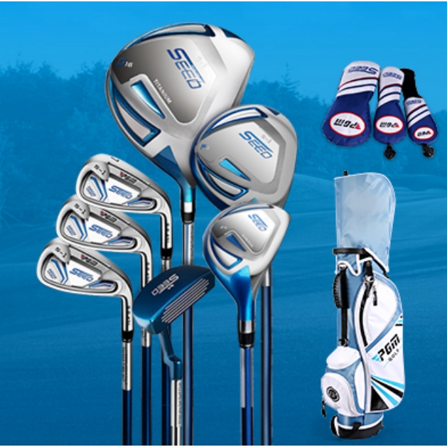 ชุดไม้กอล์ฟ-pgm-seed-boy-girl-golf-with-bag-set-7pcs-fit-by-height-3ช่วงความสูง-jrtg005