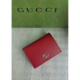 กระเป๋าสตางค์ สีแดง ใบเล็ก New gucci mini wallet