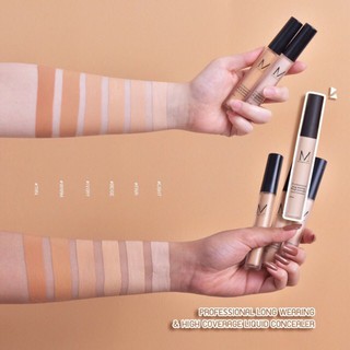 ภาพขนาดย่อของภาพหน้าปกสินค้า(คอลซีลเลอร์) Merrezca Professional Long Wearing & Hight Coverage Liquid Concealer เมอร์เรสก้า ลิควิด จากร้าน boombeautyonline บน Shopee