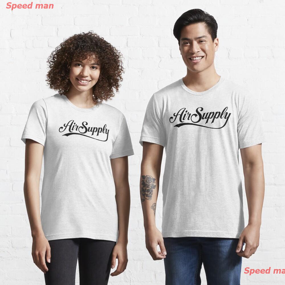 speed-man-air-supplyเสื้อยืด-แอร์ซัปพลาย-เสื้อยืดลายการ์ตูน-air-supply-only-ask-for-a-night-essential-t-shirt-คู่