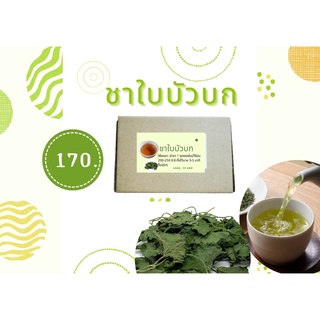 ชาใบบัวบก (Gotu kola Tea) ชาสมุนไพรไม่มีคาเฟอีนและนำ้ตาล