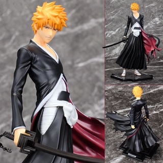 ฟิกเกอร์ PVC อนิเมะ Bleach Kurosaki Ichigo ขนาด 20 ซม. ของเล่นสําหรับเด็ก