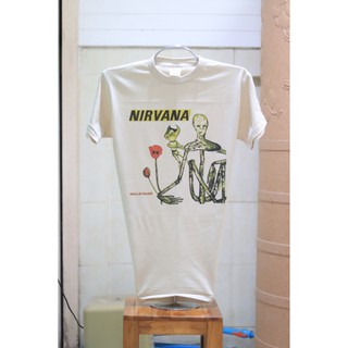 เสื้อยืดวินเทจ ลาย Nirvana -Sport-T Vintage Sine 1970-ผ้า 50/50 Label #USA