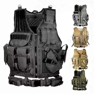 Hunting Vest Military Equipment เสื้อกั๊กยุทธวิธี Tactical Vest