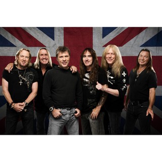 โปสเตอร์ Iron Maiden ไอรอน เมเดน โปสเตอร์ ตกแต่งผนัง Music Rock Poster โปสเตอร์วินเทจ โปสเตอร์วงดนตรี รูปภาพ ภาพถ่าย