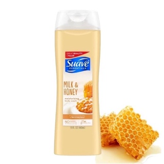 Suave Creamy Milk &amp; Honey Splash Body Wash 443ml.