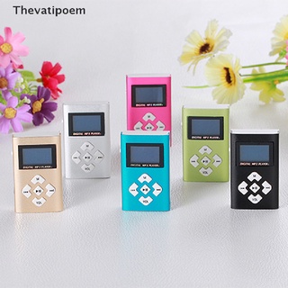 สินค้า [Thevatipoem] เครื่องเล่นเพลง Mp3 ดิจิทัล Mp3 ช่องเสียบการ์ด 32Gb ขนาดเล็ก แบบพกพา