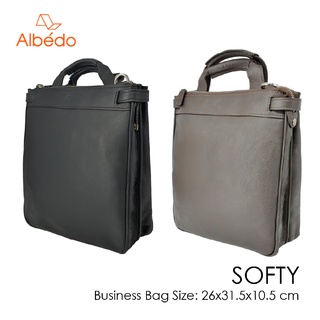 [Albedo] SOFTY BUSINESS BAG กระเป๋าเอกสาร/กระเป๋าคอมพิวเตอร์/กระเป๋าถือ/กระเป๋าหิ้วเอกสาร รุ่น SOFTY - SY04399/SY04379