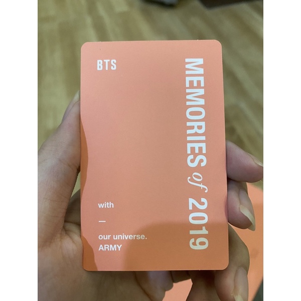 พร้อมส่ง-bts-memories-of-2019-การ์ดเจโฮป-ของครบ-ไม่มีตำหนิ