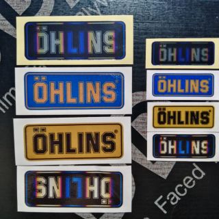 ภาพหน้าปกสินค้าสติ๊กเกอร์​ OHLINS 3Mสะท้อนแสง​ ไทเทตะกั่ว ที่เกี่ยวข้อง