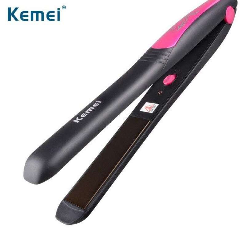 best-flashlightเครื่องหนีบผม-kemei-รุ่น-km-328-ที่หนีบผมตรง-hair-straightener-ร้อนเร็ว-สินค้าแนะนำ-รับประกันสินค้า