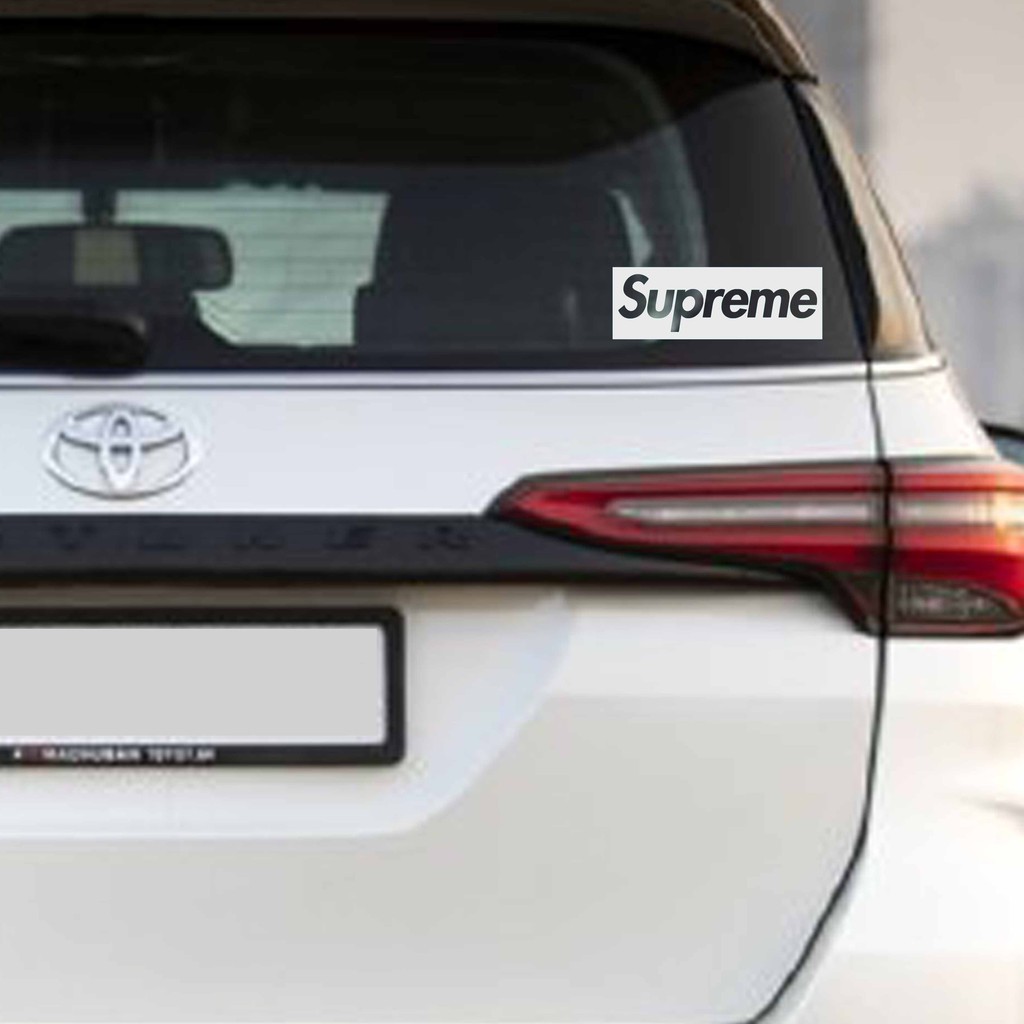 supreme-logo-with-cover-สติ๊กเกอร์-3m-ลอกออกไม่มีคราบกาว-removable-3m-sticker-สติ๊กเกอร์ติด-รถยนต์-มอเตอร์ไซ