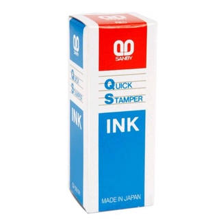 SANBYซันบี้หมึกเติมตรายางQuickStamperสีแดง 10ซีซี