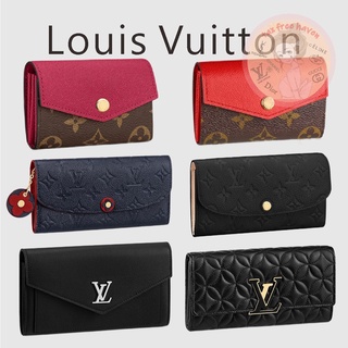 Shopee ถูกที่สุด 🔥100% ของแท้ 🎁Louis Vuitton Brand New SARAH MULTICARTES Card Holder