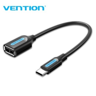 Vention Type - C To Usb Otg สายเคเบิ้ลอะแดปเตอร์ 480 Mbps ความเร็วสูง Male To Female สําหรับโทรศัพท์มือถือแท็บเล็ตแล็ปท็อป