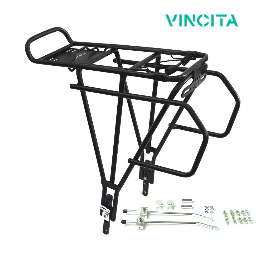 vincita-c025-ตะแกรงหลังจักรยาน-ใช้ได้ทั้งล้อ-20-28-ติดตั้งง่ายและใช้ได้กับจักรยานแทบทุกประเภท-รับประกัน-2-ปี