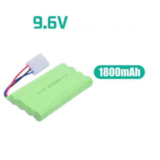 ภาพขนาดย่อของภาพหน้าปกสินค้าแบตรถบังคับ แบตเตอรี่ แบตเตอรี่รถบังคับ Ni Cd 9.6V 1800 mAh ( แบบ 3 สาย แดง-ดำ-น้ำเงิน) รุ่นปลั๊กขาว 3 ช่อง จากร้าน nana.sort บน Shopee