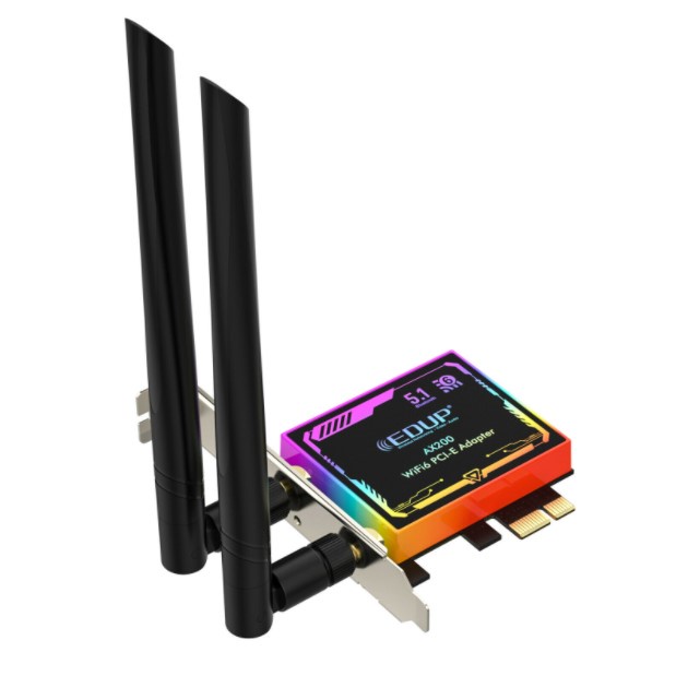[ประกัน 1 ปี] พร้อมส่ง AX3000 PCI-E Intel AX200 WiFi 6 802.11ax MU-MIMO ...