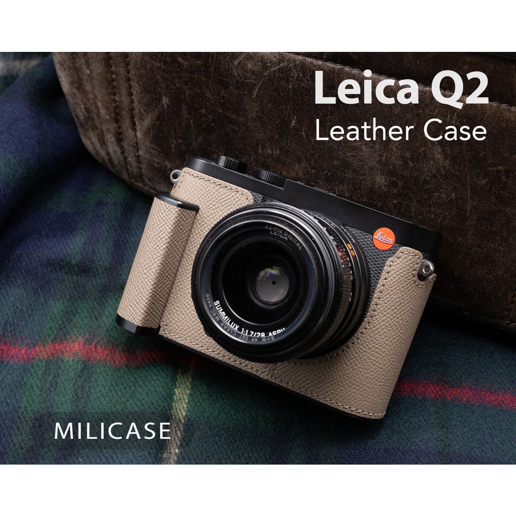 เคส-leica-q2-milicase-มีกริป-สำหรับ-leica-q2-q-leather-case-with-hand-grip