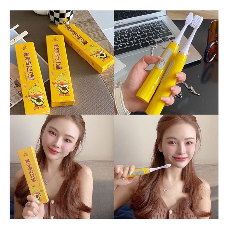 แปรงสีฟันไฟฟ้า-a693-electric-toothbrush-กันน้ำ-ดีต่อเหงือกและฟัน-แปรงไฟฟ้า-ชาร์จด้วยusb