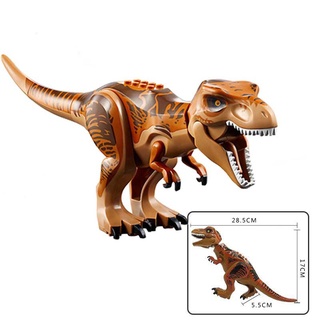 ของเล่นบล็อกตัวต่อไดโนเสาร์จูราสสิก Cretaceous World Park ของขวัญของที่ระลึก
