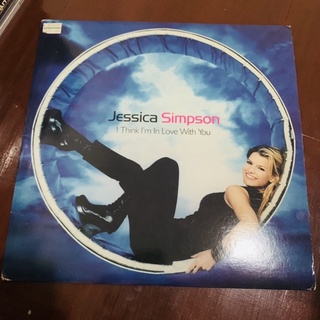 vinyl แผ่นเสียง Jessica simpson i think i’m in love with you not cd