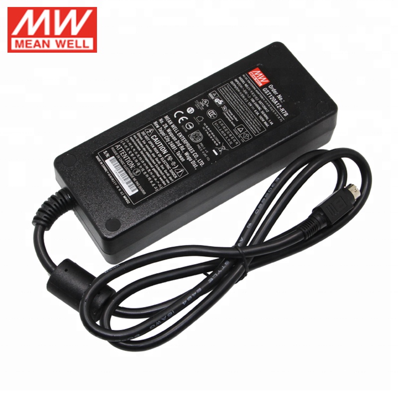 Mean WELL GST120A12-R7B อะแดปเตอร์พาวเวอร์ซัพพลาย 4Pin 110V220V AC เป็น ...
