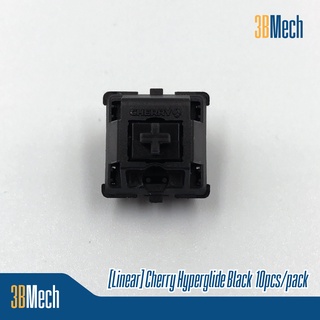[Linear] [10 ตัว/แพ็ค] Cherry MX Hyperglide Black 5-pins (MX1A-11NW ...