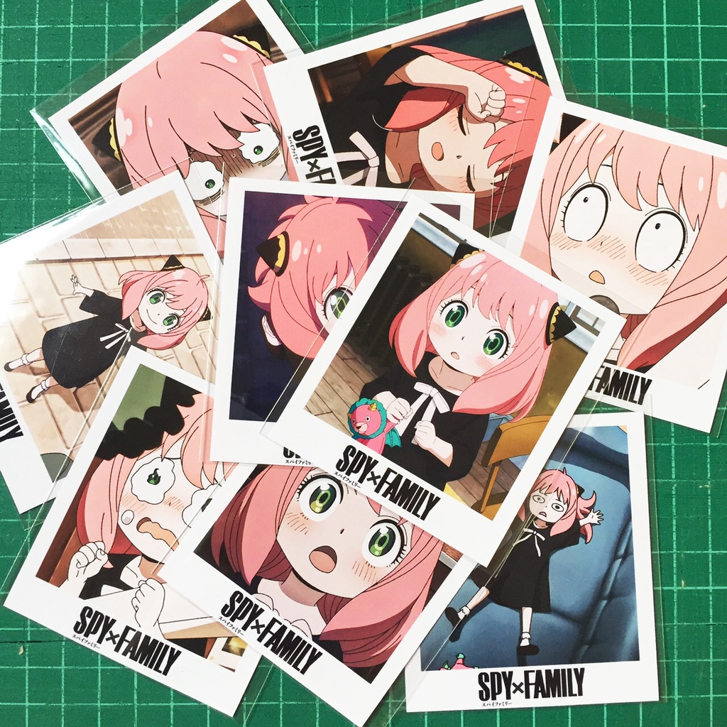 card-set-anime-set-การ์ด-spy-x-family-อาเนีย-จำนวน-5-รูป
