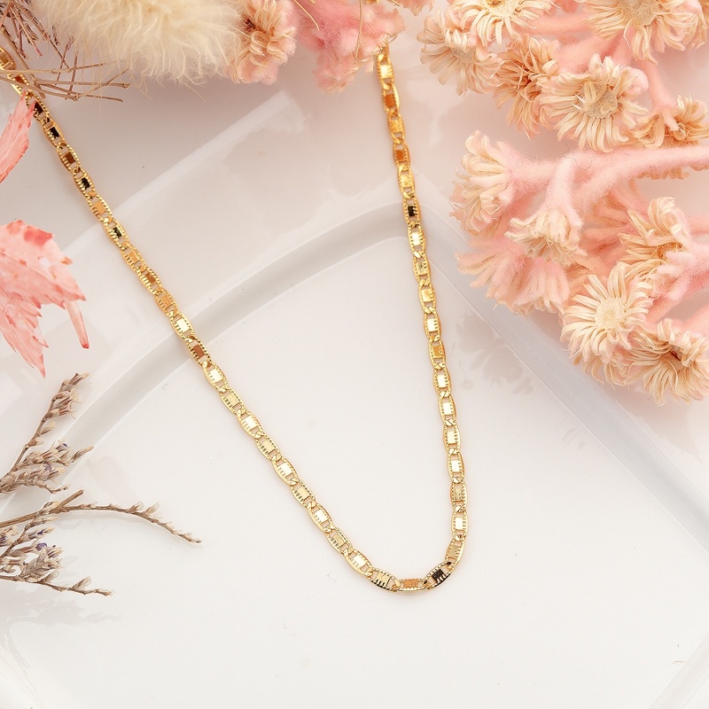 พร้อมส่ง-สร้อยคอทอง24k-สร้อยคออิตาลี-สร้อยคอเกาหลี-สร้อยสีทอง-สร้อยคอ-xuping-ลายเยอะ-ใส่อาบนำ้ได้-ไม่ลอก-ไม่ดำ