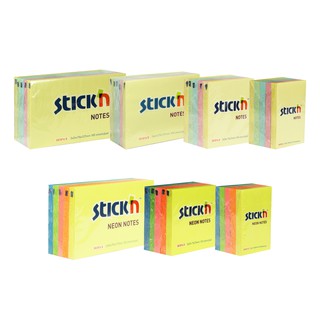 STICKN กระดาษโน๊ตกาวในตัว แพ็ค 4 แถม 1