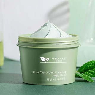 Green Tea Cooling Cleransing Mud Mask โคลนพอกหน้า ทำความสะอาดอย่างล้ำลึก ทำความสะอาดรูขุมขน สิวหัวดำ สิว ผิวนุ่มชุ่มชื่น