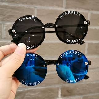 แว่นตากันแดดแฟชั่นสําหรับเด็กผู้ชายผู้หญิงป้องกัน Uv400