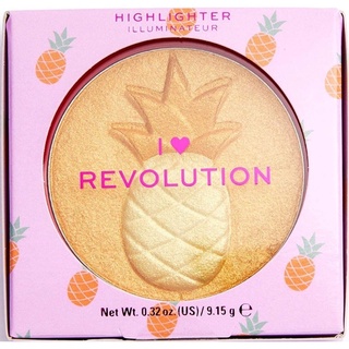 💙แท้ 💯% จากอังกฤษ🇬🇧 I Heart ❤️ Revolution Fruity Highlighter # Pineapple 🌟