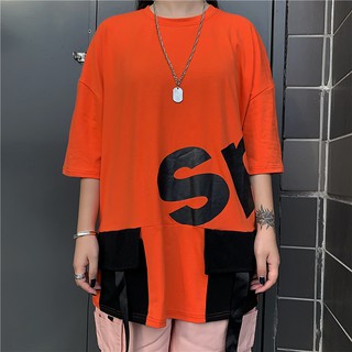 พร้อมส่ง &gt; เสื้อยืด สไตล์ฮาราจูกุ