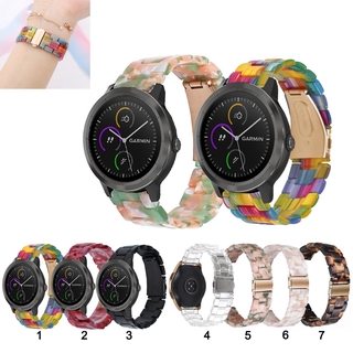 สายเรซินใสสำหรับ Garmin Vivoactive 3 Music ทุกรุ่น for Garmin Venu /Venu Sq /Forerunner 645 645M 245 245M