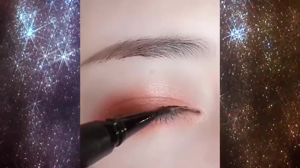 anjosirma-star-sky-eyeliner-ดินสอเขียนขอบตาสีดำกันน้ำไม่เวียนหัวติดทนนานสำหรับการแต่งหน้า