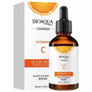 เซรั่มวิตามิน เเซรั่มVC BIOAQUA CAHNSAI  30 ml เซรั่มบำรุงผิวล้ำลึก ผิวเนียนใส ลดฝ้า กระ จุดด่างดำ